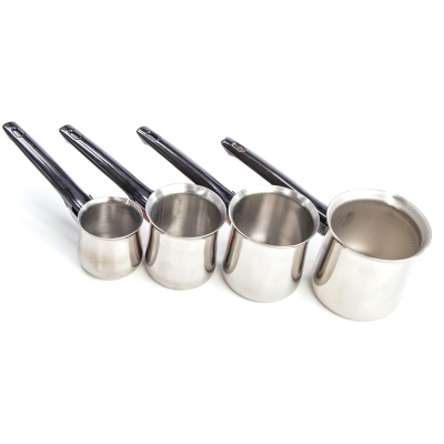 GREEK STAINLESS STE&Epsilon;L COFFEE POTS