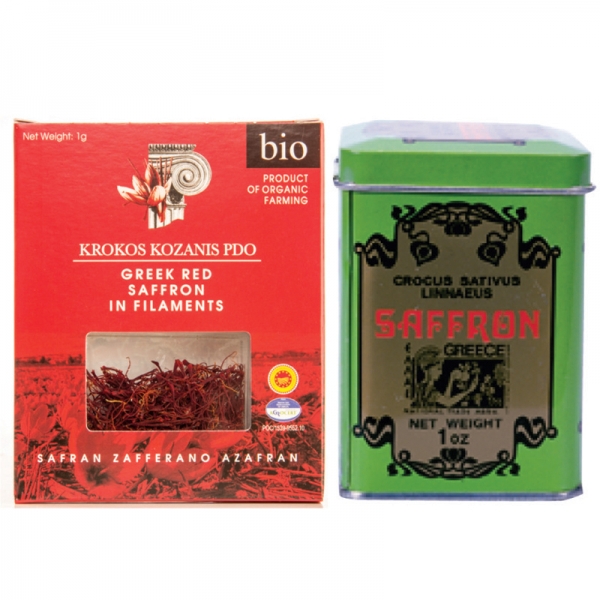 RED SAFFRON STAMENS, GREEK