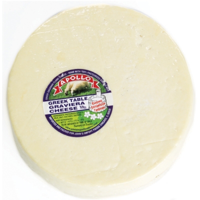 APOLLO GREEK GRAVIERA CHEESE, 100% SHEEP&rsquo;S MILK